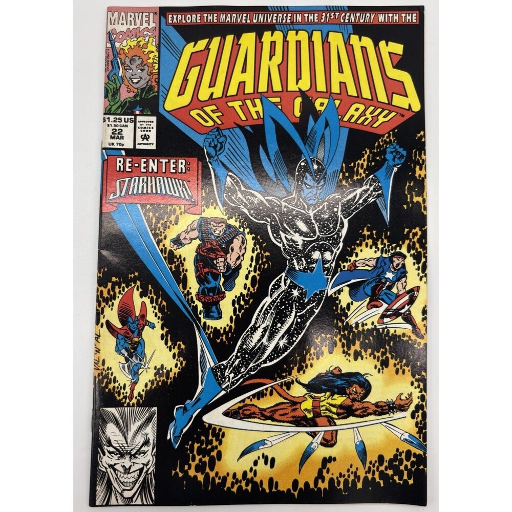 Guardians of the Galaxy #22 Marvel Comics 1992 Starhawk Jim Valentino